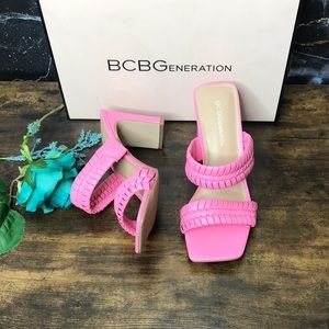 BCBGeneration Womens Fenda Sa Bubblegum Pink 7M